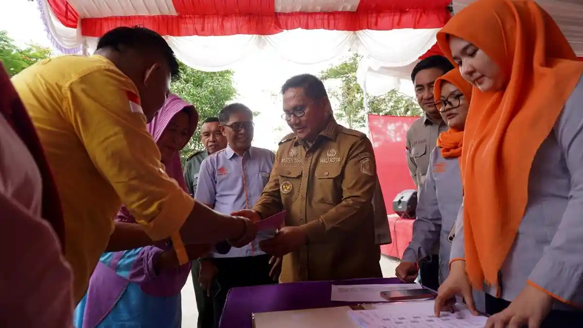 Pemkot Gorontalo Salurkan Bantuan Pangan Non Tunai untuk 50 Kelurahan, Dana Berasal dari APBD