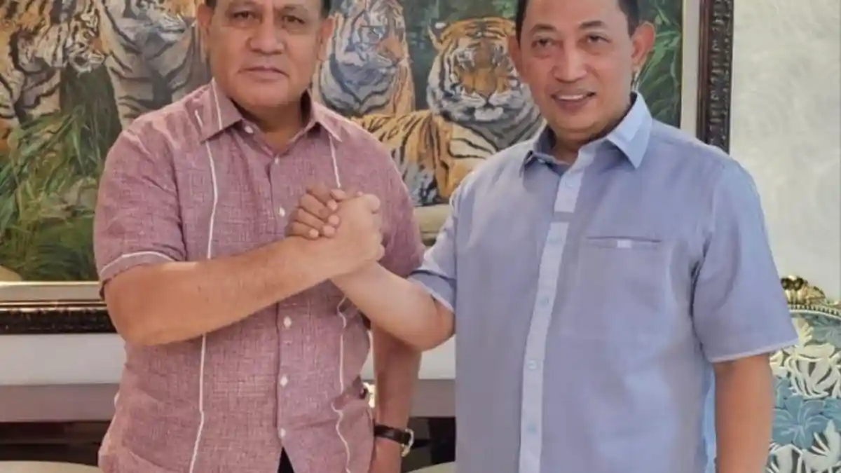 Firli Bahuri Sowan ke Kapolri Jenderal Listyo Sigit Prabowo, KPK: Pertemuan Rutin Tiap Bulan