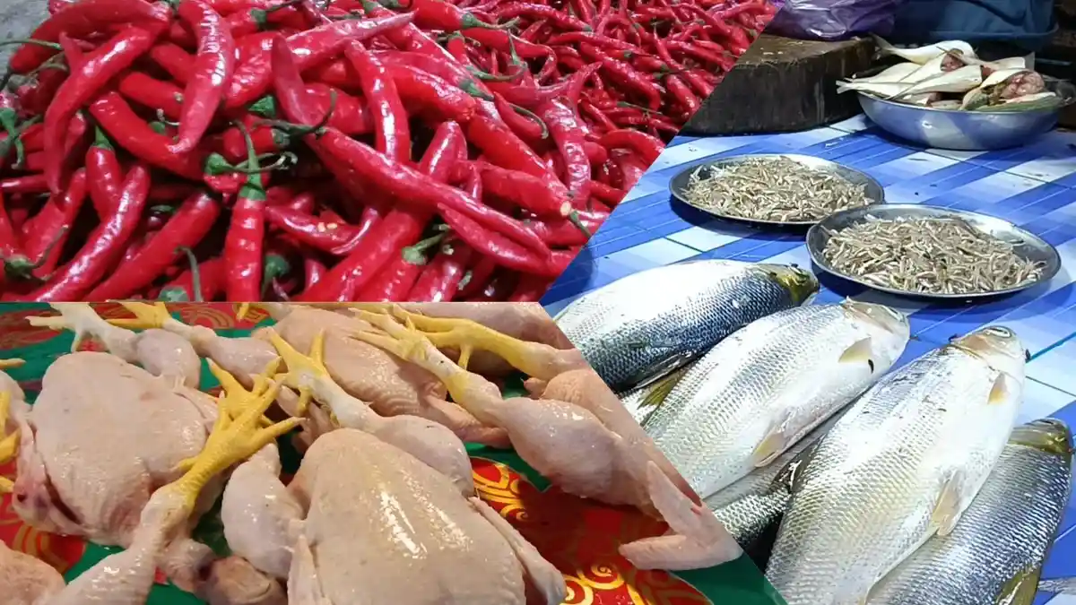 Update Harga Bahan Pokok, Ikan, hingga Daging Ayam di Pasar Rakyat Baruga Selama Ramadan 2024