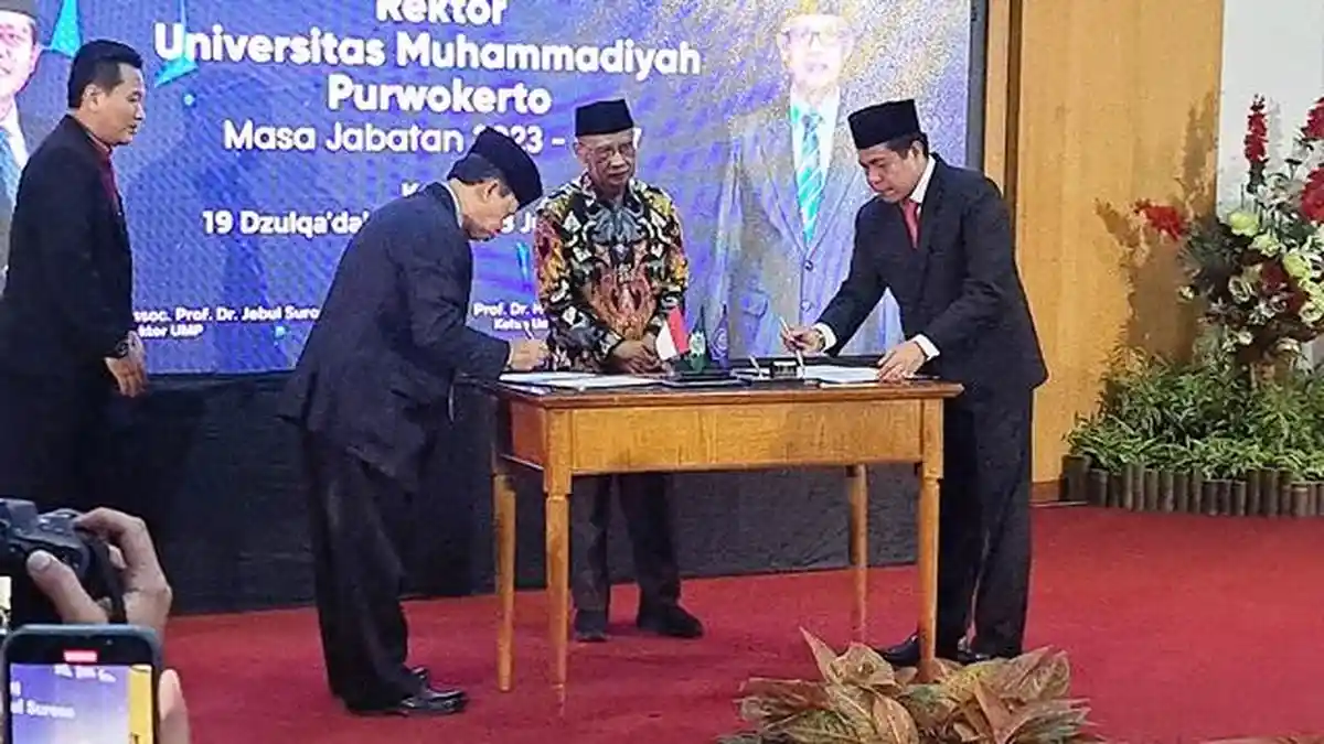 Prof Dr Jebul Suroso Dilantik Jadi Rektor UMP Periode Kedua: Kami ingin Jadikan UMP Smart University