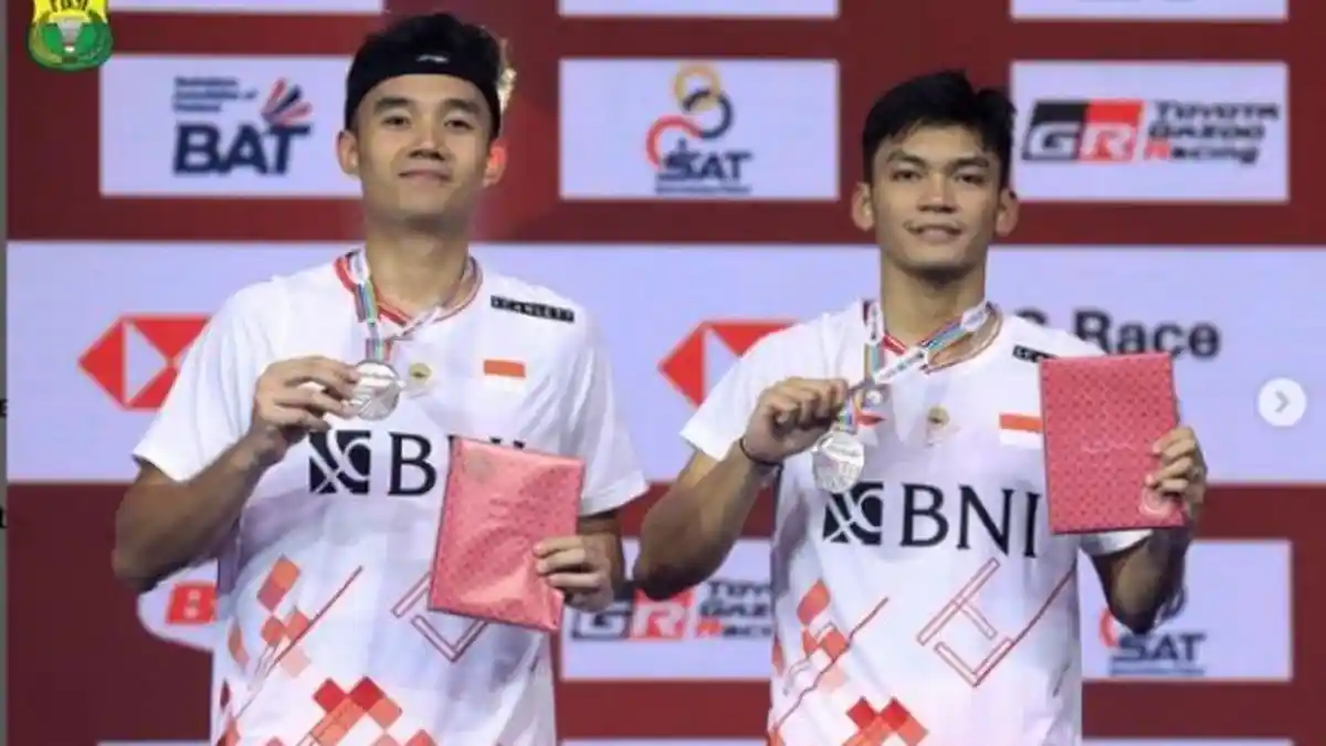 Fikri/Bagas Runner Up Thailand Open 2023, Kata BakRi setelah Dua Kali Dijegal Ganda China di Final