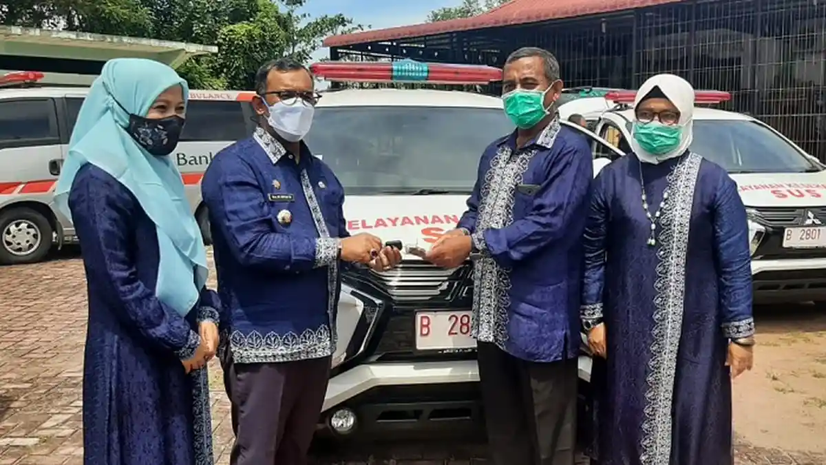 Nakes di Aceh Jaya Dapat Fasilitas 13 Unit Mobil dan 24 Sepeda Motor