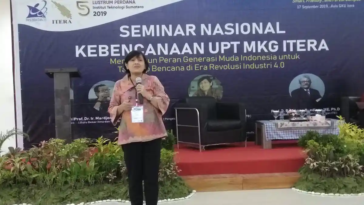Itera Dorong Generasi Milenial Paham Mitigasi Bencana