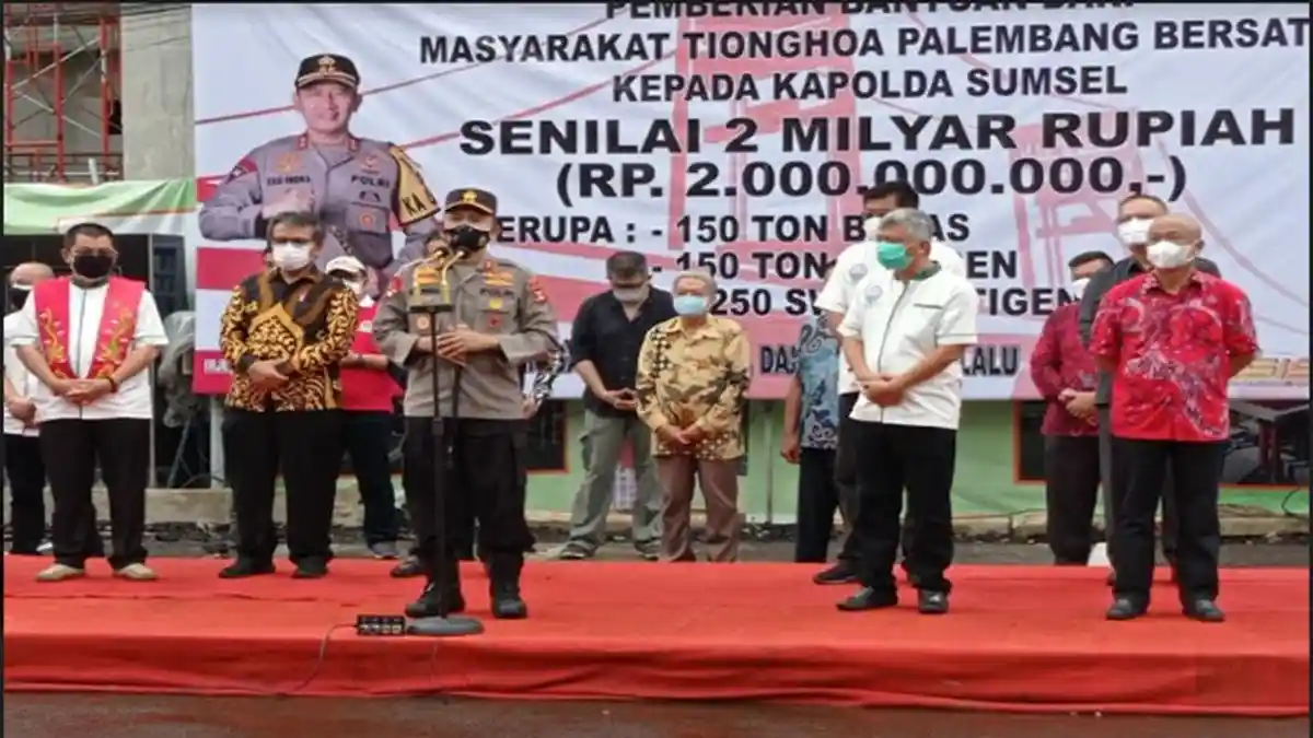Dibalik Bantuan Senilai Rp 2 Miliar dari Masyarakat Tionghoa Palembang, Terkumpul dalam 2 Hari