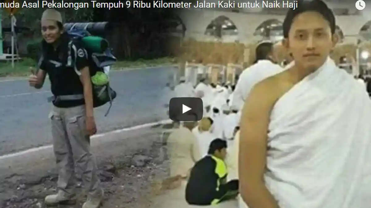 Jalan Kaki Setahun, Khamim Akhirnya Bisa Sampai Makkah, Banyak Hal Tak Terduga Terjadi