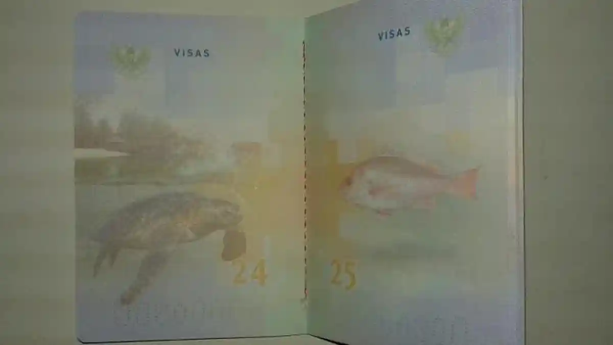 Ini Tampilan Paspor Baru, Ada Gambar Ikan dan Kura-kura