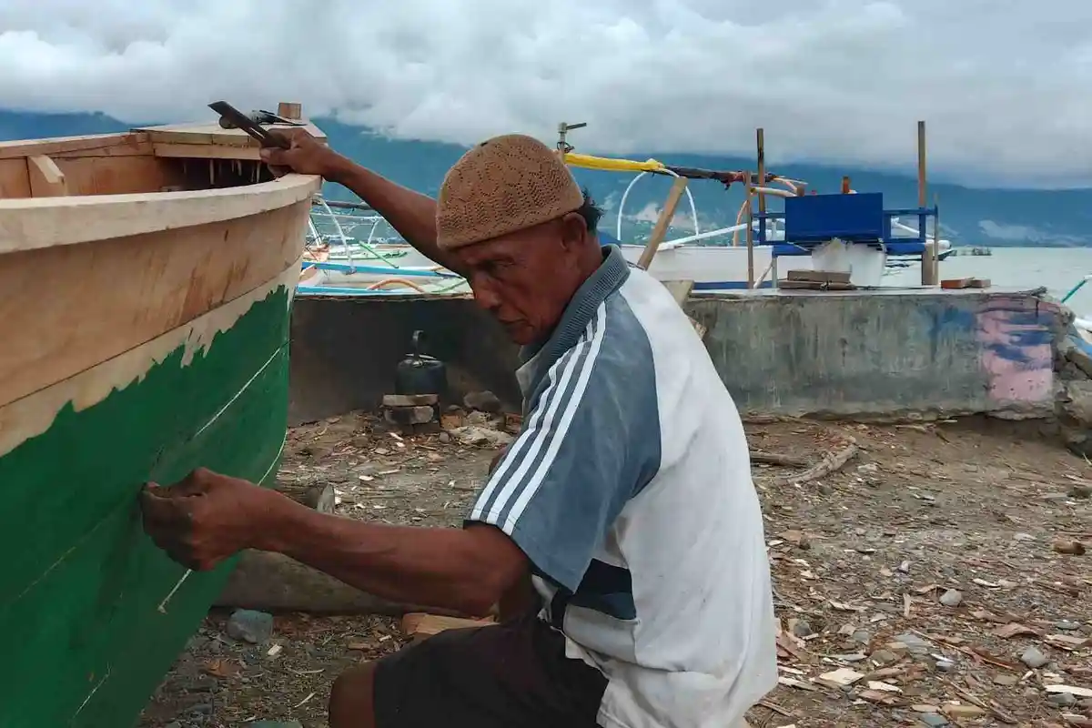 Cuaca Ekstrem, Nalayan di Talise Palu tetap Melaut, Tak Berani Keluar Teluk Palu
