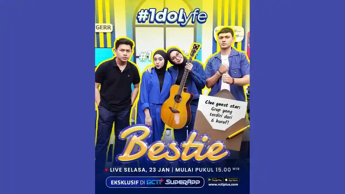 Live Streaming RCTI Idolyfe Hari Ini 'Bestie' Bersama Rony, Nabila, Salma, Nyoman Paul