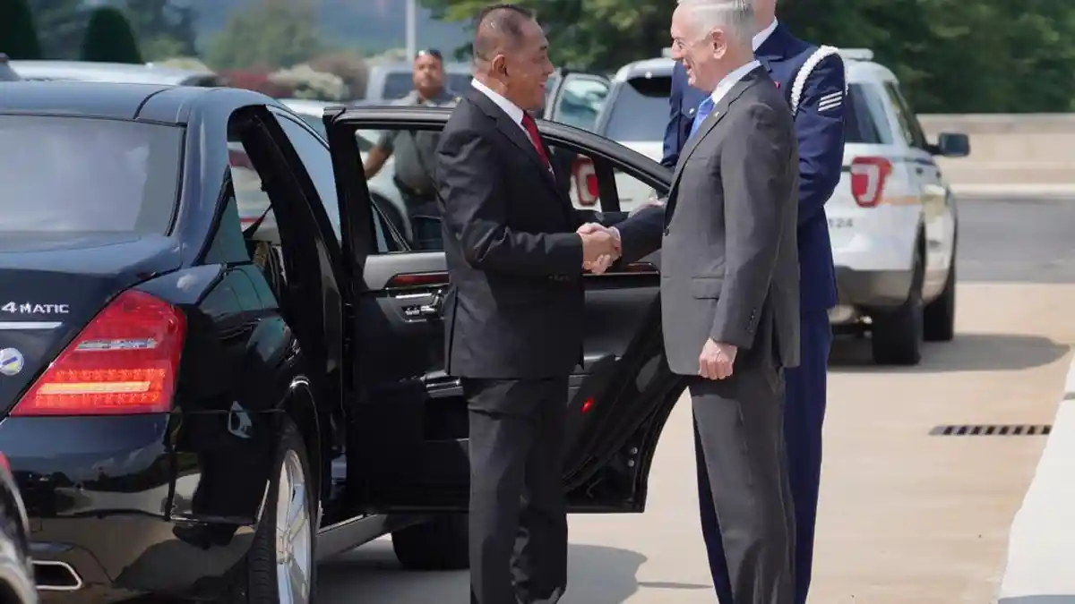 Perkuat Kerja Sama dalam Bidang Pertahanan, Menhan Kunjungi Washington DC