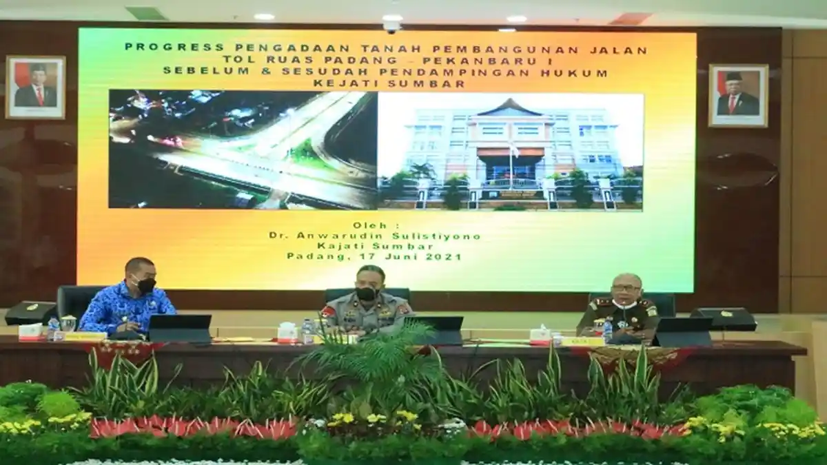 Update Jalan Tol Padang - Wakapolda Sumbar Tanggapi Saat Rakor: Harus Ada Timeline dan Dapat Diukur