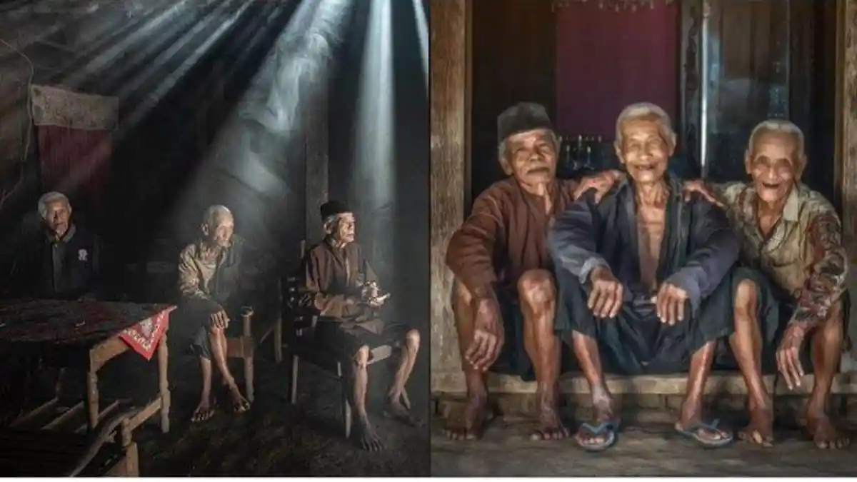 VIRAL Persahabatan 3 Kakek Sejak Kecil, Jalin Silaturahmi Buat Semangat Hidup, Begini Kisahnya