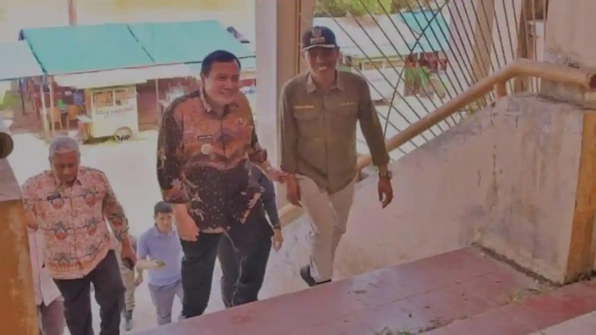 Pj Bupati Sayangkan Eks Gedung Pasar Bawah Sarolangun Terbengkalai