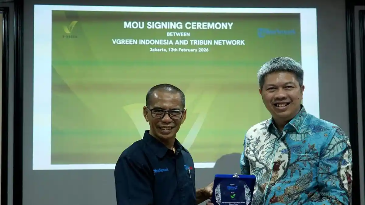V-Green Gandeng Tribun Network Perluas Jaringan Charging Station VinFast