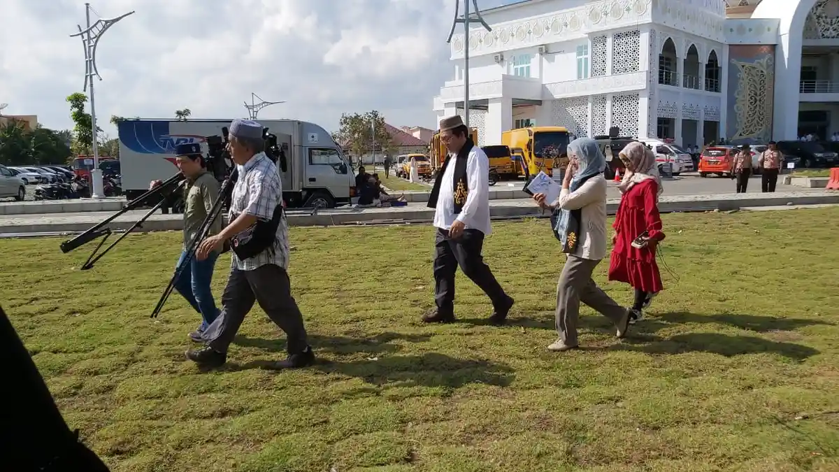 Peringatan Tsunami di Pidie Diliput Media Asing, Angkat Tema Melawan Lupa Mempersiapkan Siaga