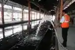 Stasiun Tawang Semarang Kebanjiran