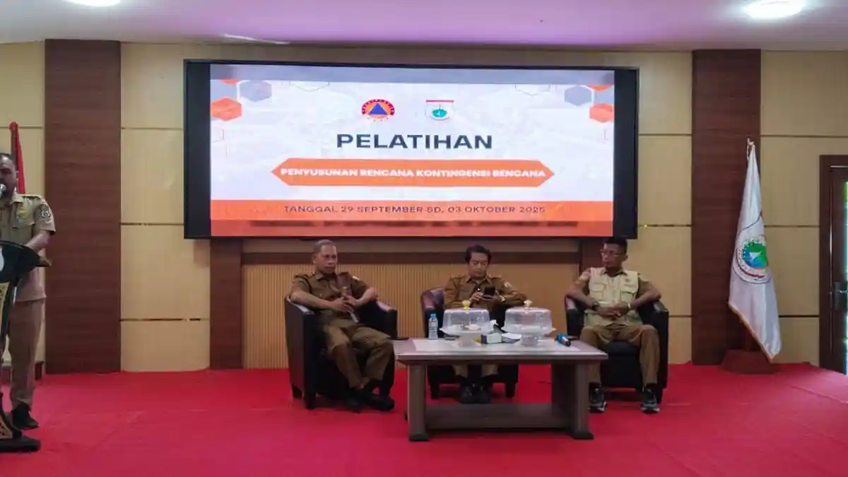 Hadapi Potensi Bencana, Bapperida Sulbar Ikuti Pelatihan Rencana Kontijensi