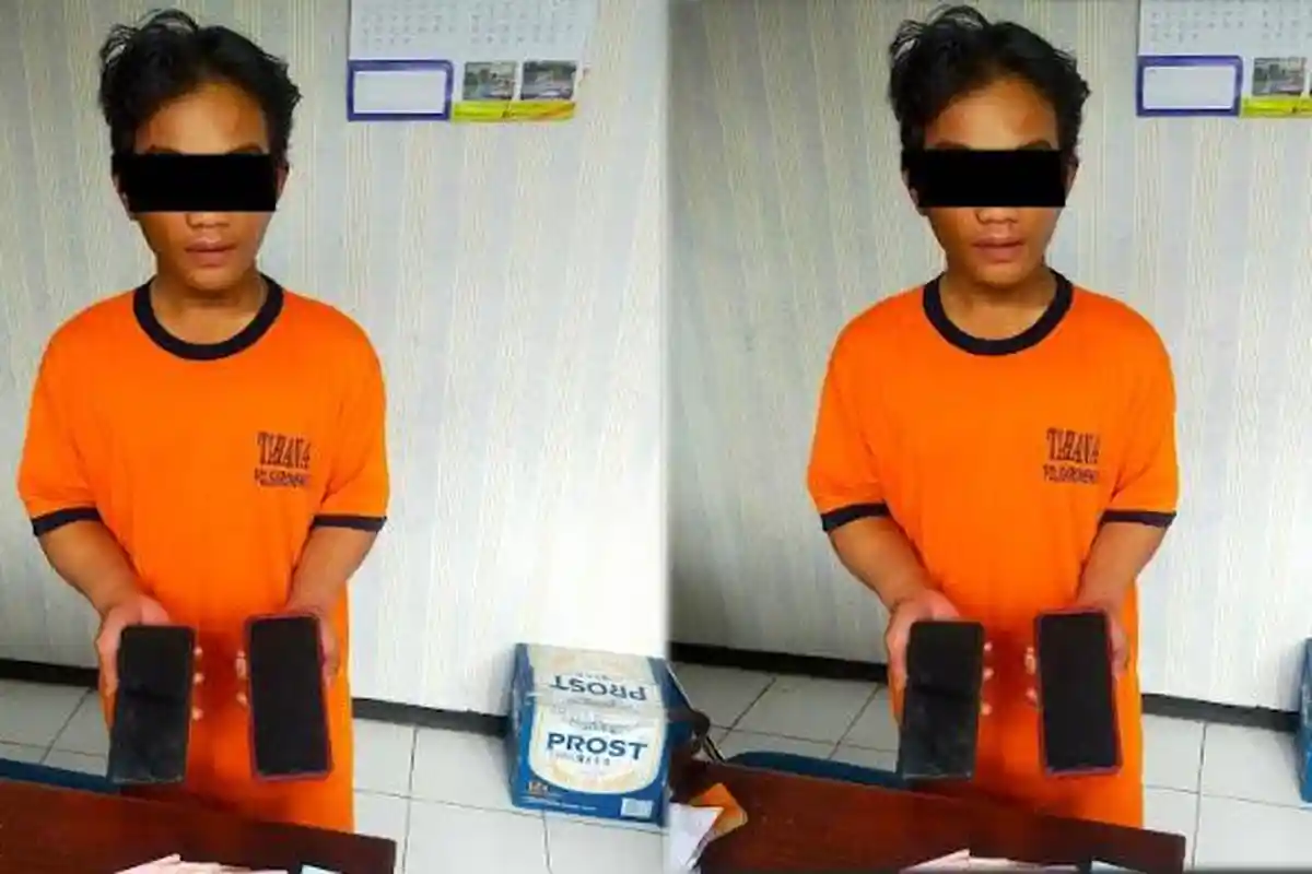 Pemuda Malang Bobol Rumah dan Gasak Uang Jutaan Rupiah, Ditangkap saat Hendak Kabur ke Blitar