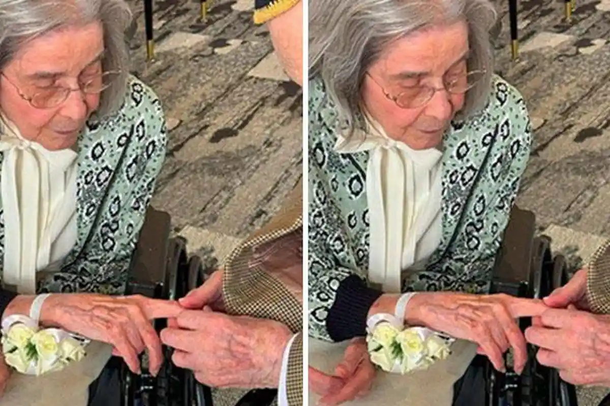 Kisah Cinta Pengantin Tertua di Dunia, Menikah di Usia 100 Tahun, Bertemu di Panti Jompo