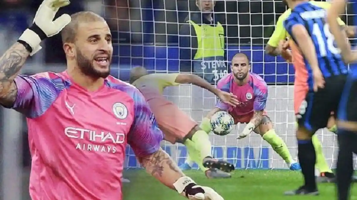 Kyle Walker Akui Sulit Jadi Kiper