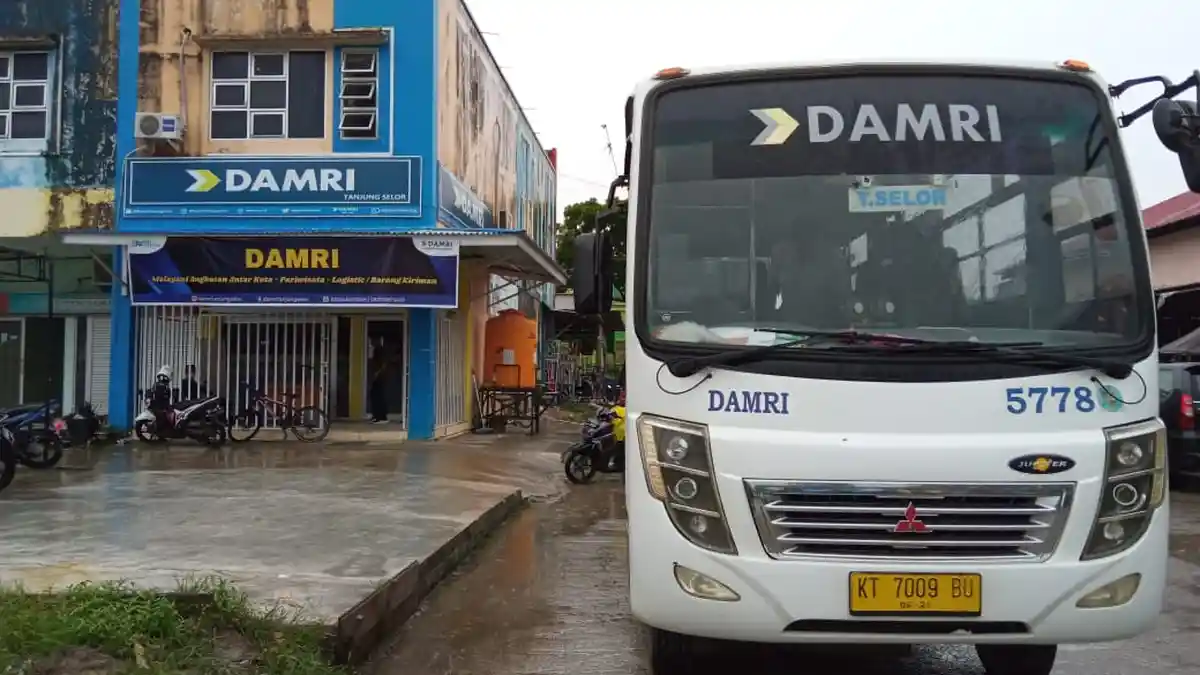 Hanya Tersedia Satu Armada, Berikut Jadwal dan Tarif Bus Damri Rute Tideng Pale-Tanjung Selor