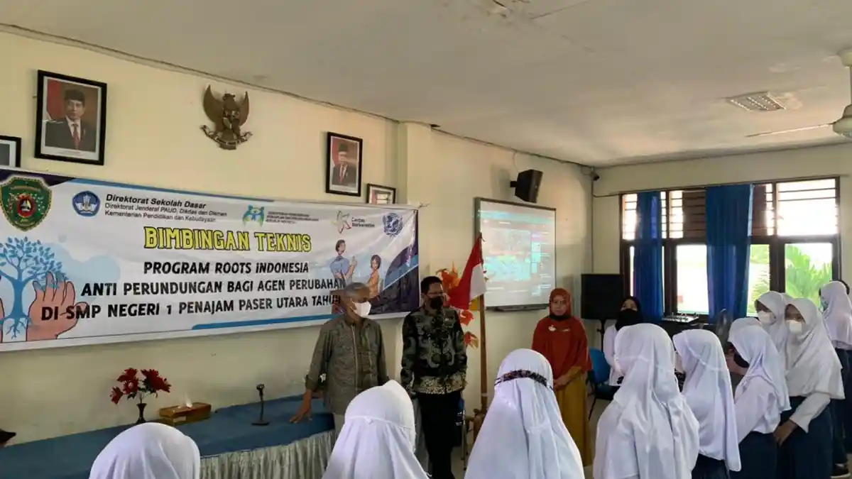 Dirjen PAUD-Dikdasmen Tinjau Sekolah Penggerak di SMPN 1 PPU