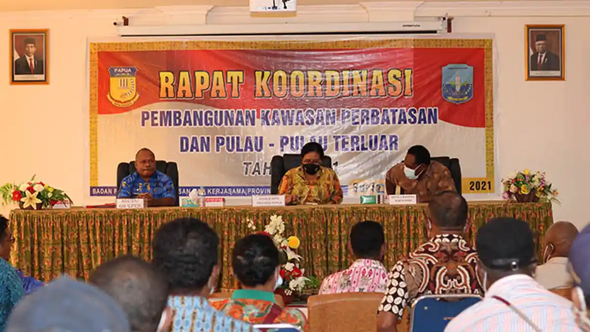 Badan Perbatasan dan Kerja Sama Papua Inventarisasi Data Kawasan Perbatasan di Wilayah Utara Papua