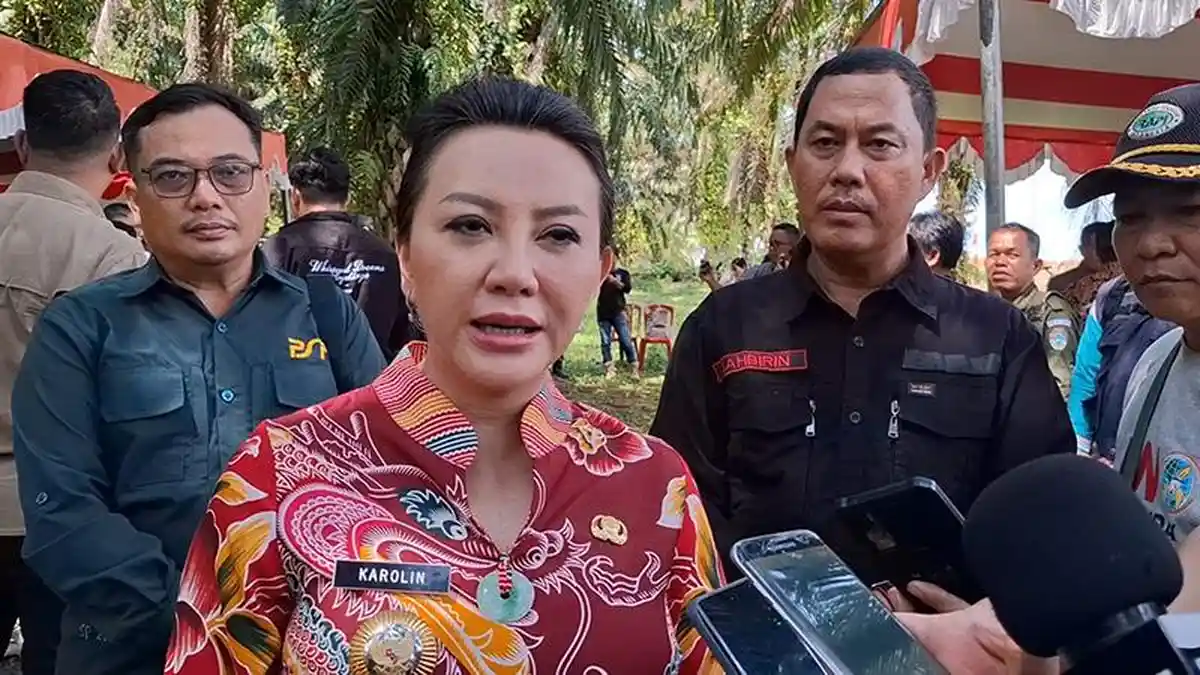 Bupati Landak, Karolin : Pengelolaan Pertanian Harus Perhatikan Rantai Hulu Hingga Hilir 