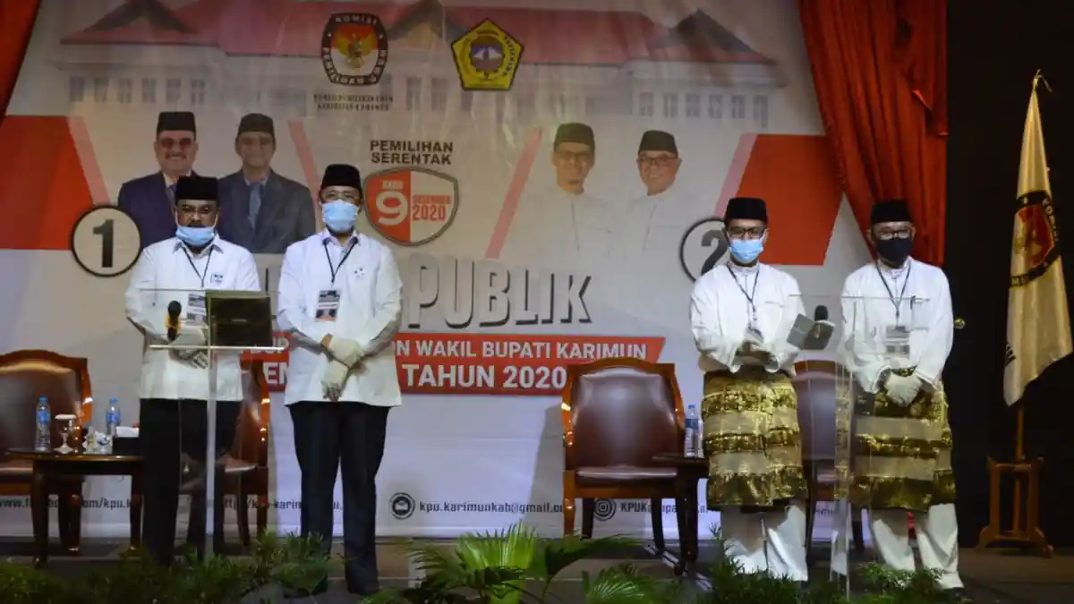 Pilkada Karimun Tinggal Hitungan Hari, Ini Lokasi Coblos Petahana Arah & Paslon Bersinar