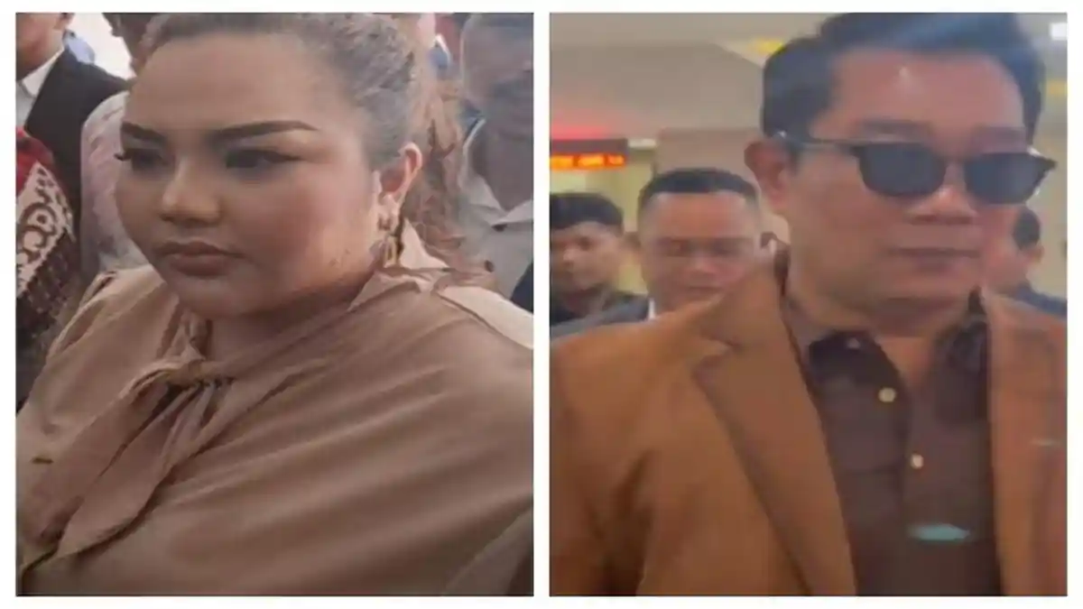 Kompak Pakai Outfit Senada, Netizen Komentari Ridwan Kamil dan Lisa Mariana: Janjian Ya?