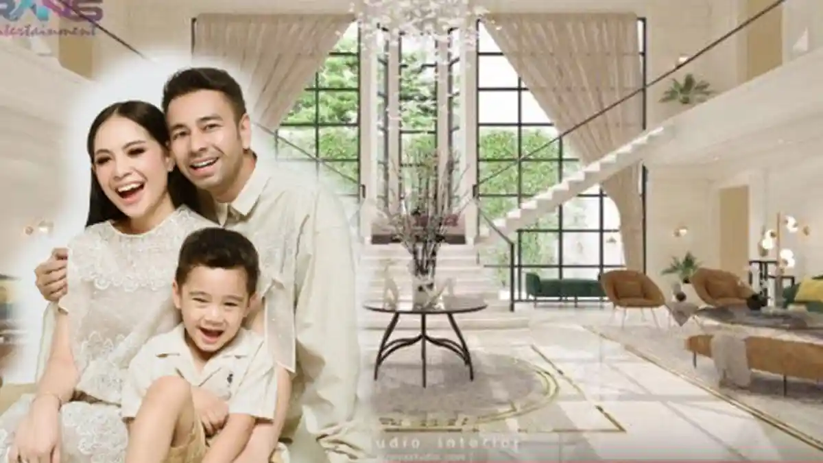 Penampakan Rumah Baru Raffi Ahmad, Mewah dengan Gaya Klasik, Ada ...