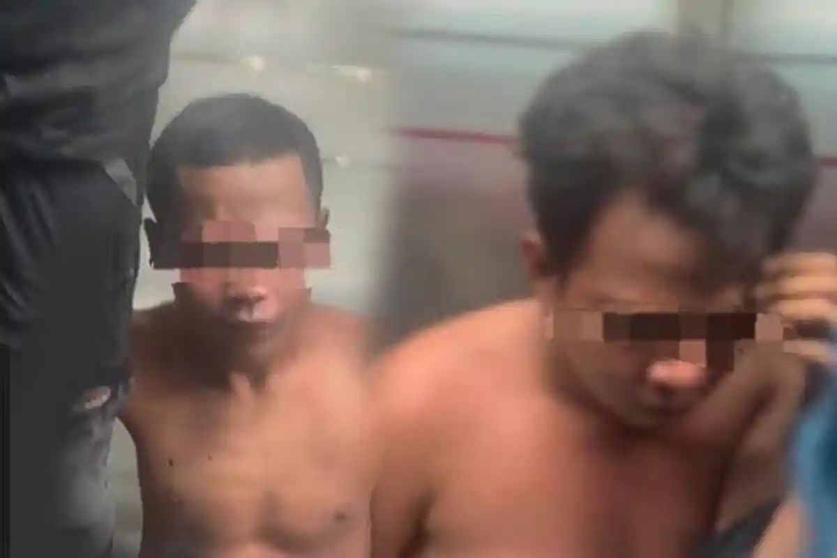 Gagal Curi Motor di Parkiran Minimarket Ketintang Surabaya, 2 Maling Dihajar Warga, Beraksi di 9 TKP