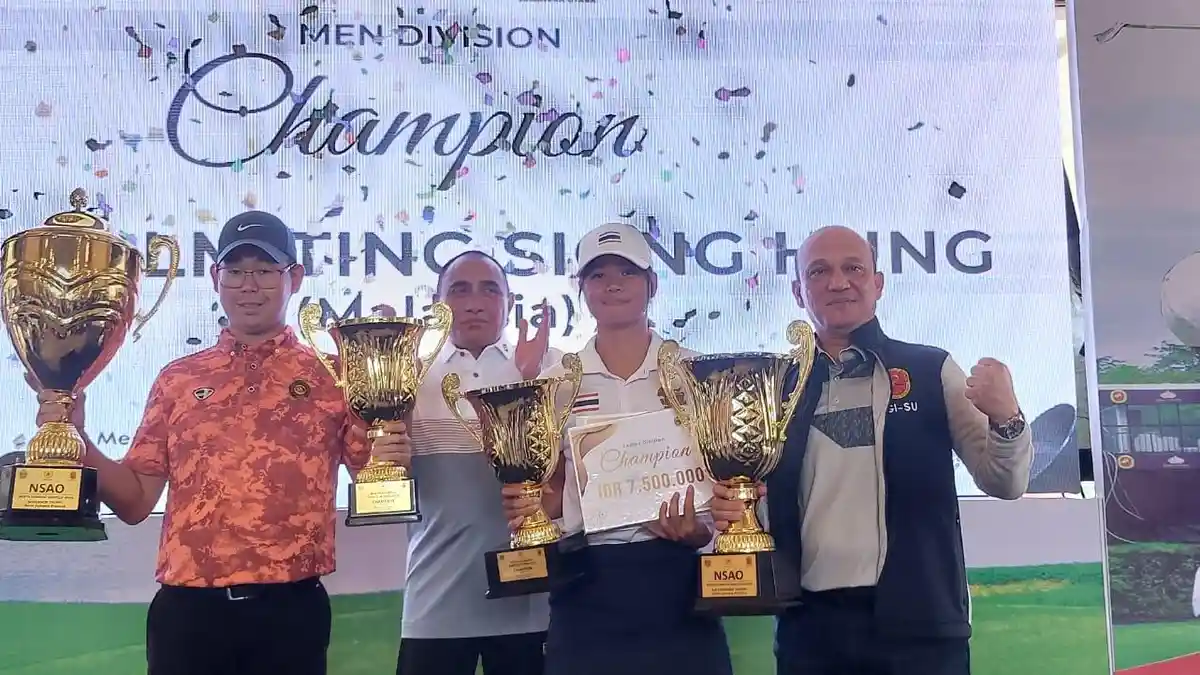 Pegolf Sumut Runner up North Sumatra Amateur Open 2023, Gub Edy Apresiasi Turnamen