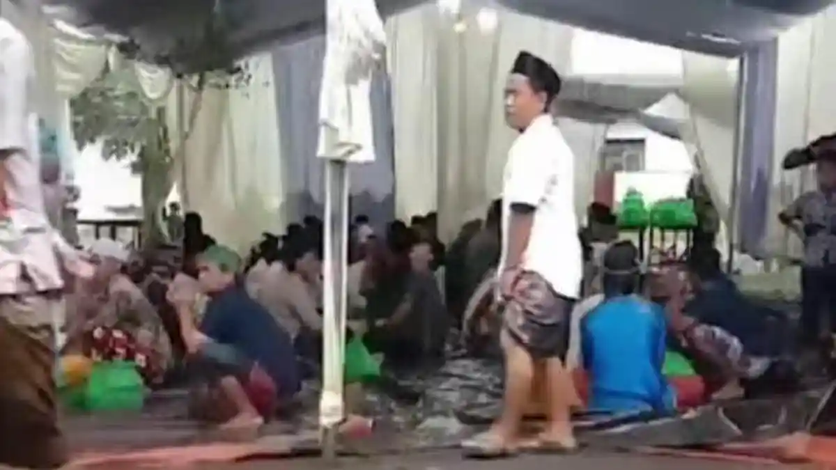 TAMU Pernikahan Kabur Usai Sound System di Hajatan Disambar Petir, Ikut Tersengat Listrik