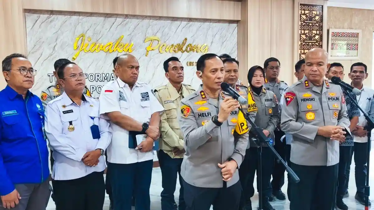 Kapolda Lampung dan Kapolda Banten Gelar Pertemuan Bahas Kelancaran Arus Mudik Merak-Bakauheni