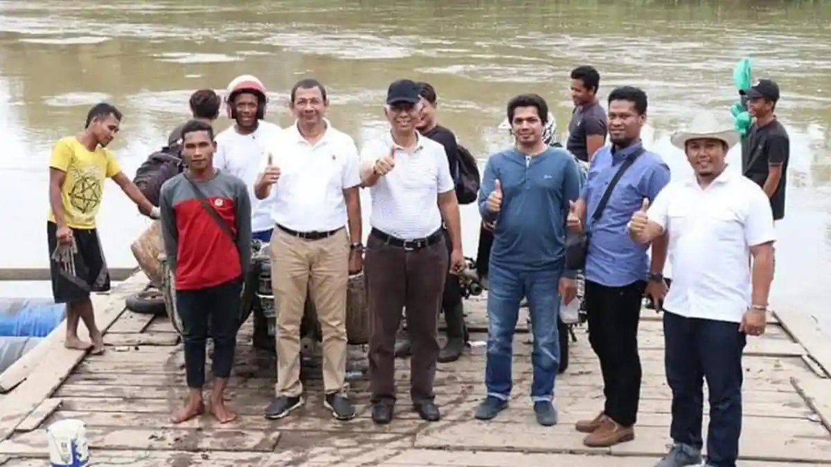 Era Rakit Segera Bebas, Jembatan Krueng Teukuh Abdya Senilai Rp 13 Miliar Masuki Tender Fisik