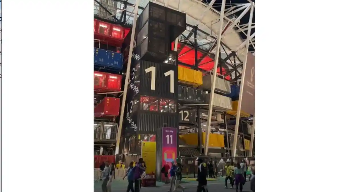 Piala Dunia 2022: Menilik Akses Menuju Stadion 974 Qatar yang Dibangun dari Bahan Kontainer