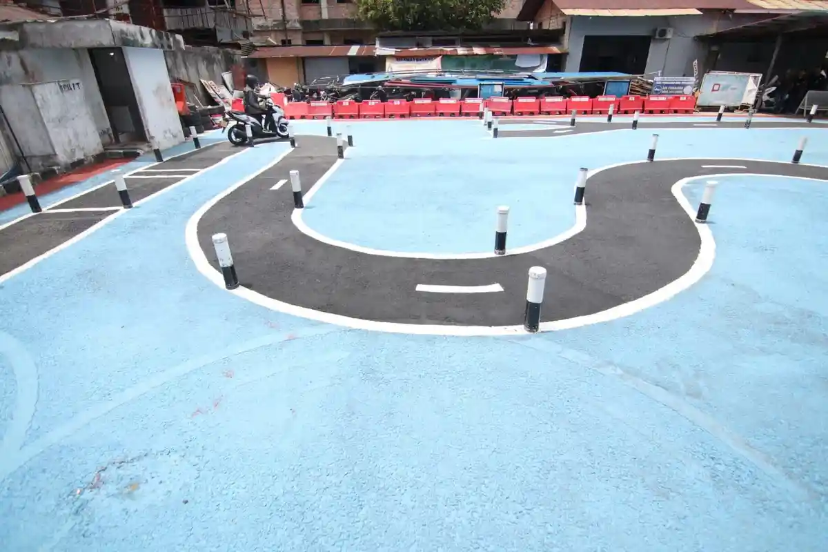 Lintasan Baru Ujian Praktek SIM C, Tingkat Kelulusan Peserta di Balikpapan Naik 2 Kali Lipat