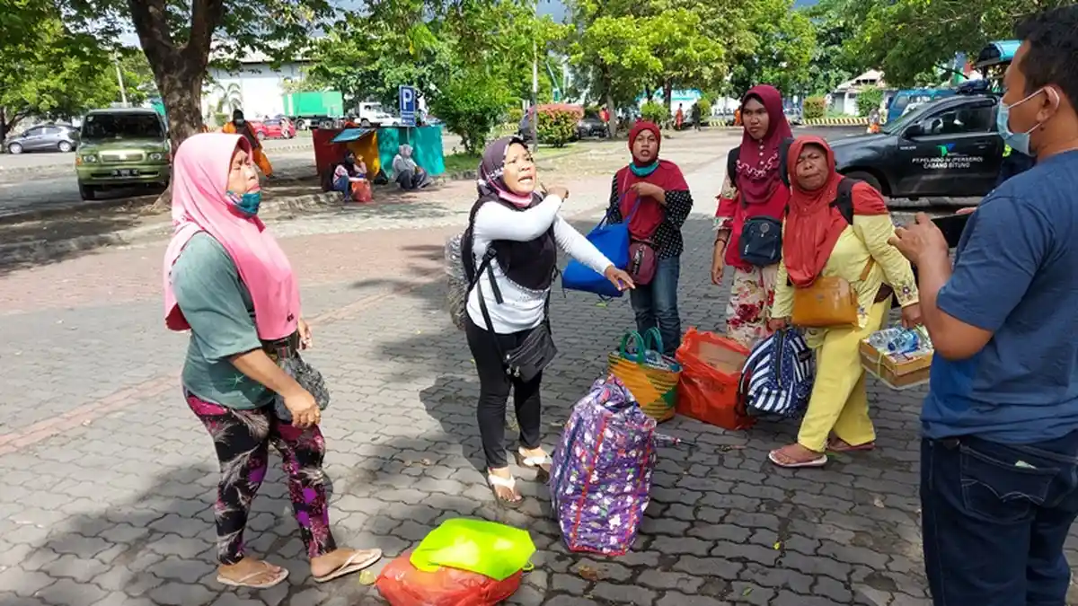 Pedagang di Pelabuhan Samudera Bitung Marah ke Petugas Keamanan, Ini Penyebabnya