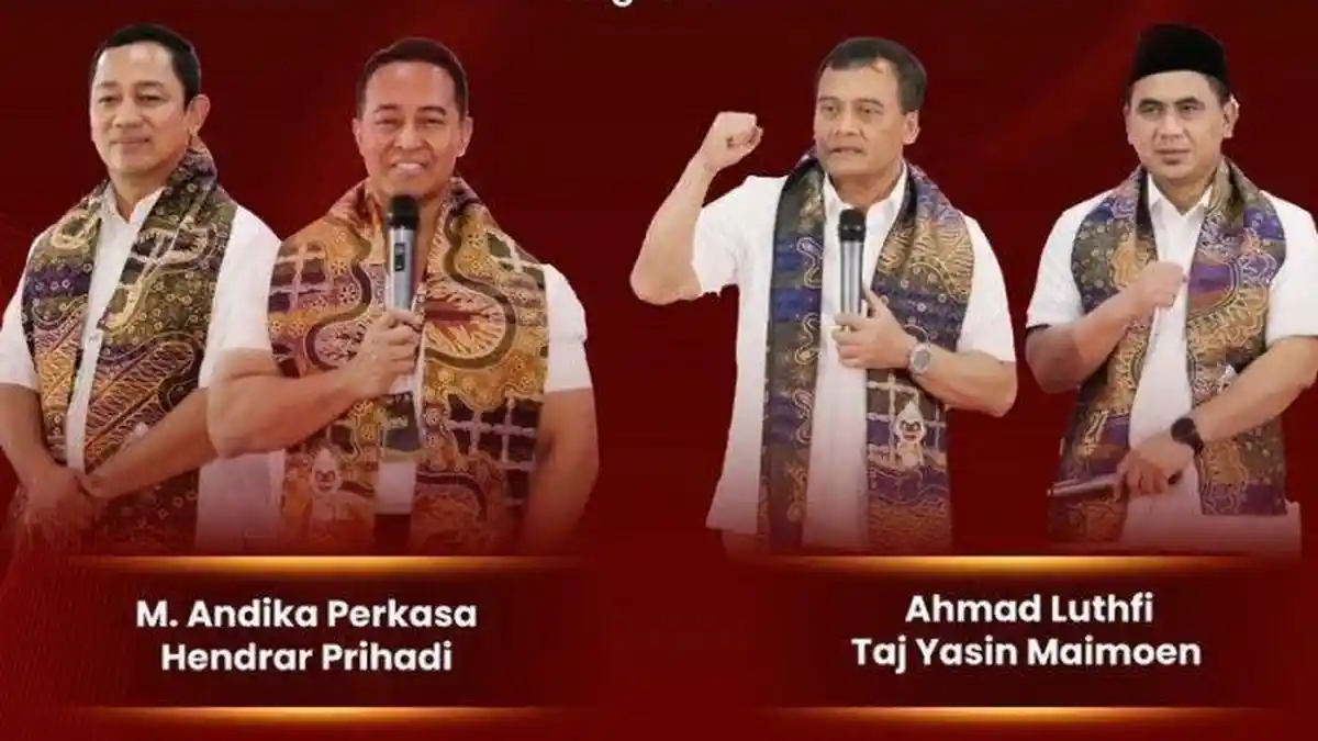2 Survei Pilkada Jateng 2024, Andika Perkasa vs Ahmad Luthfi, Pengamat Prediksi Ini yang Menang