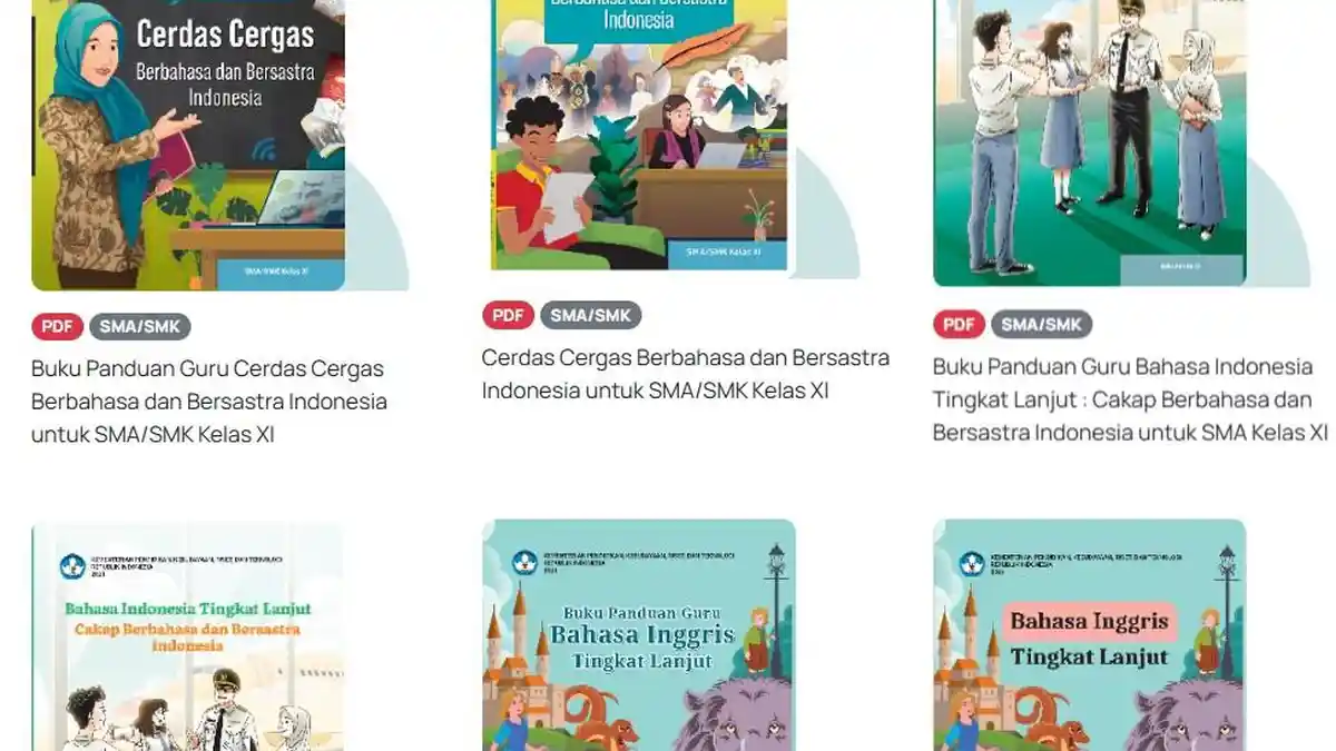 LINK Download Buku Kurikulum Merdeka Kelas 11 SMA/MA, Gratis dalam PDF Lengkap 31 Mata Pelajaran