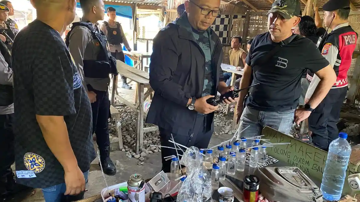 Gerebek Sarang Narkoba di Desa Serba Jadi Deli Serdang, 3 Orang Diciduk