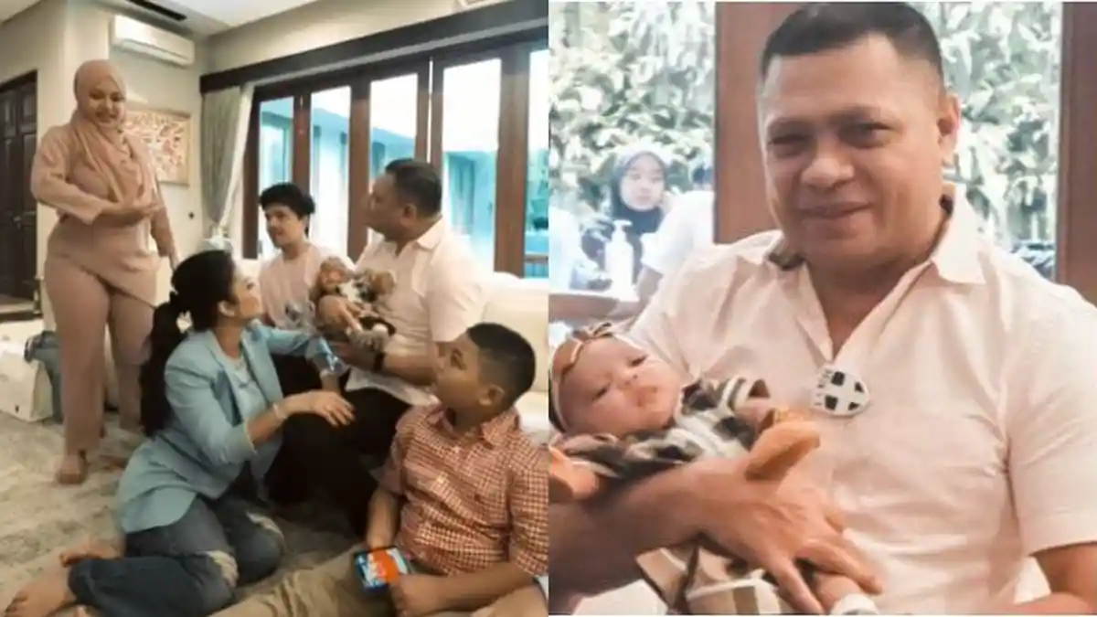 Kehadiran Baby Ameena Membuat Keluarga Raul Lemos dan Anang Hermansyah Kini Makin Akur dan Harmonis