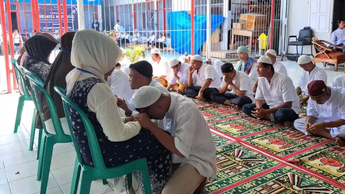70 Warga Binaan Lapas Suliki Terima Remisi Hari Raya Idul Fitri, Bonus Bertemu Orang Tua Langsung