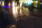Hujan Deras, Air Menggenang Sejumlah Jalan dan Rumah di Takengon Aceh Tengah