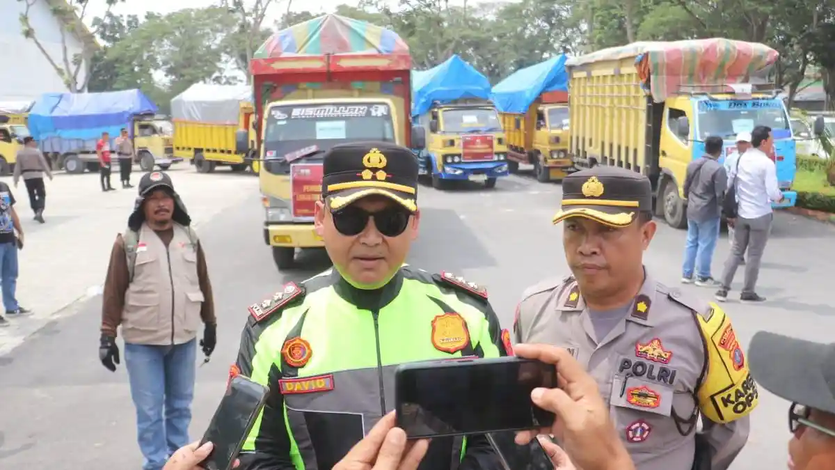 Polisi Kawal Ketat Logistik Pilkada di 20 Kecamatan, Ini Pesan Kapolres Langkat