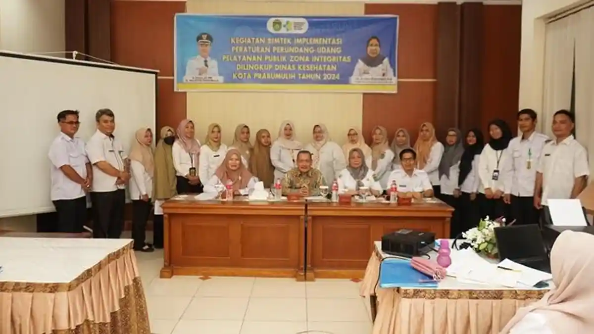 Kemenkumham Sumsel Jadi Narasumber Bimtek Pelayanan Publik di Kota Prabumulih