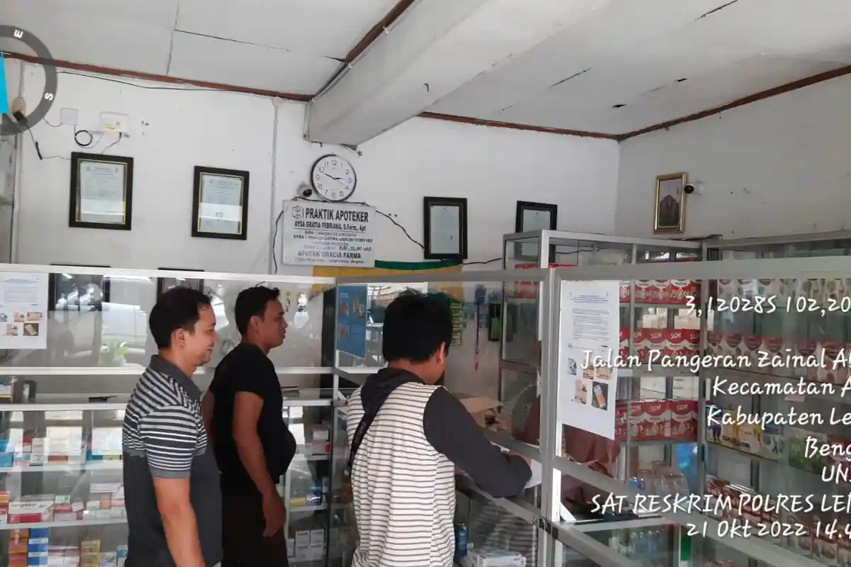 Balita Usia 4 Tahun di Lebong Suspek Gagal Ginjal Akut, Polisi Cek Peredaran Obat Sirup di Apotek