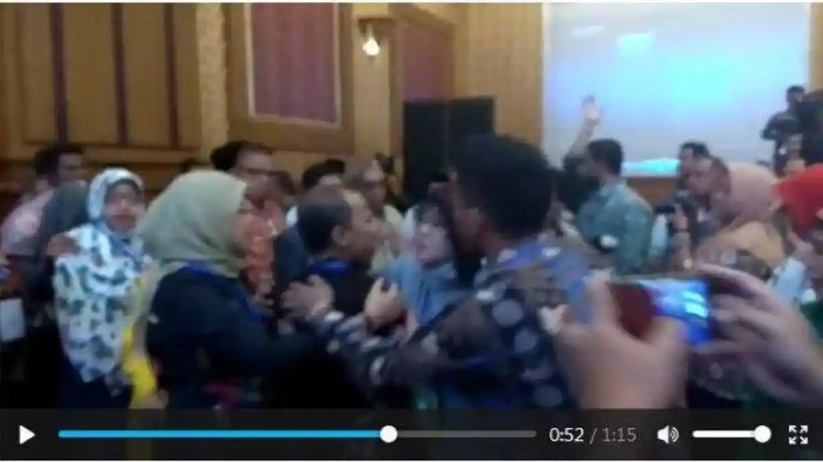 BREAKING NEWS: Pembukaan Rakornas KAHMI Rusuh, Ini Sebabnya