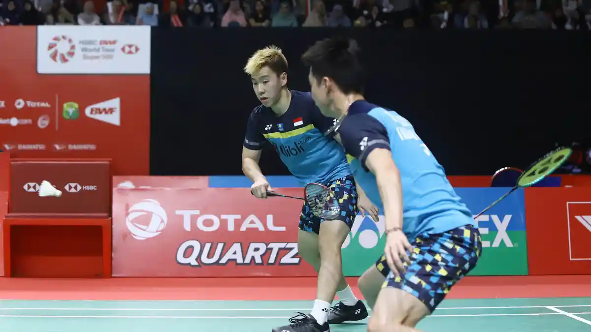 Hasil Indonesia Masters 2019 - Hadapi Marcus/Kevin, Hendra/Ahsan Akui Lampaui Target