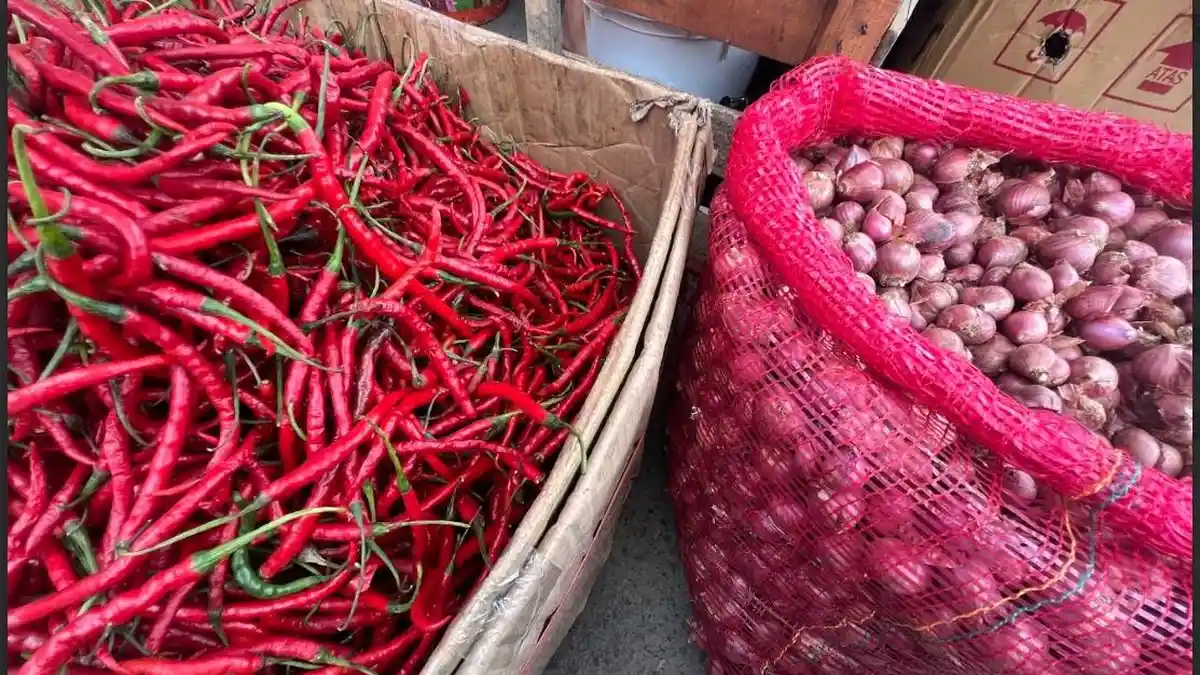 Harga Cabai Rawit dan Bawang Merah di Solok Selatan Kompak Naik Selepas Lebaran 